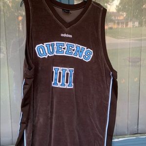 ❤️ Queens adidas spellout jersey velour iii 3xl